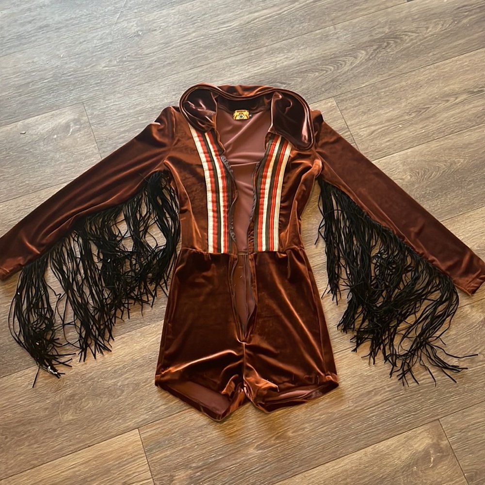 Funky 70s Disco Cowgirl Outfit